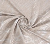 Silver jacquard lame