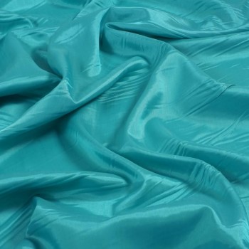 Turquoise double width lining