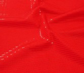 Jersey small sequins rojo