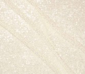 Ivory elastic mini sequins