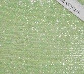 Lentejuelas stretch cristal verde claro