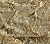 Golden drawing square sequins
