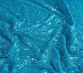 Blue micro square sequins stre