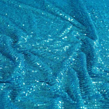 Turquoise micro square sequins