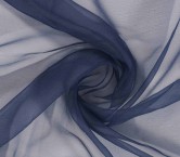 Navy maldivas rustic matte organza