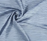 Plisado irregular azul claro