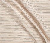 Plisado irregular beige