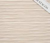 Plisado irregular beige
