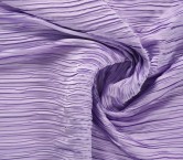 Lilac plisado irregular