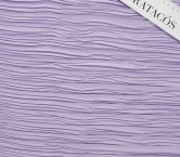 Lilac plisado irregular