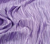 Lilac plisado irregular