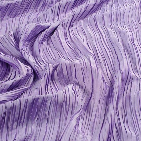 Lilac plisado irregular