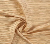 Beige plisado irregular