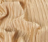 Beige plisado irregular