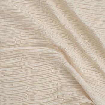 Plisado irregular ivory