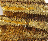 Gold sequins band