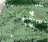 Tiras de lentejuelas verde menta 20cm