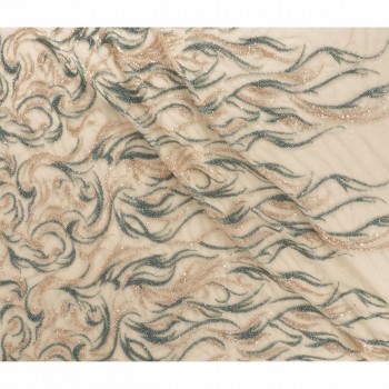 Fantasía con cuentas verde