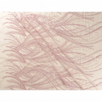 Dusty pink fantasy sequins