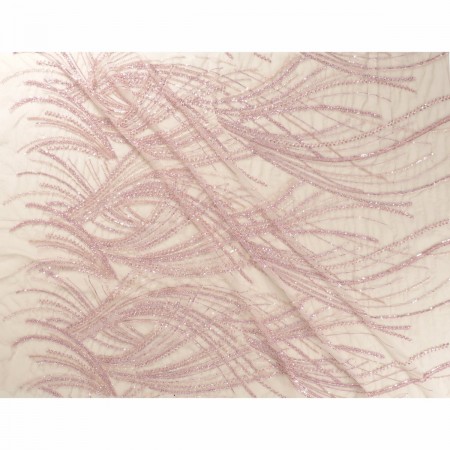 Dusty pink fantasy sequins