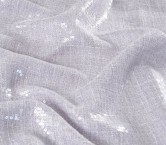 Tweed lentejeuelas lila