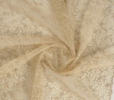 Gold sequins embroidered tulle