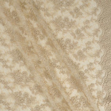 Gold chantilly sequins