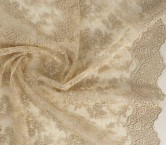 Gold chantilly sequins