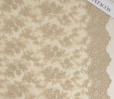 Gold chantilly sequins