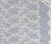 Blue chantilly sequins