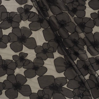 Embroidered Chiffon & Organza