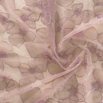 Embroidered Chiffon & Organza