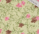 Chiffon bordado lentejuelas verde