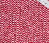 Volante fruncido vichy rojo