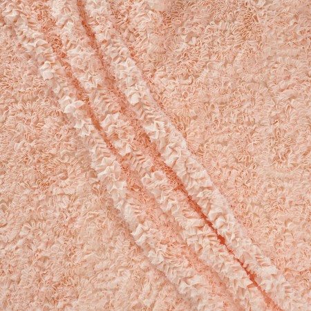 Salmon chiffon fantasy waves