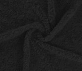 Black chiffon fantasy waves