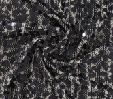 Fantasía punto con lentejuela negro