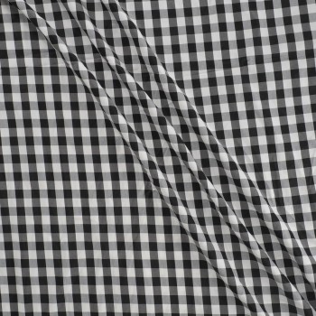 Base cuadro vichy negro