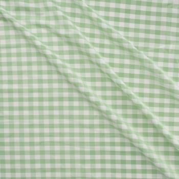 Base cuadro vichy verde