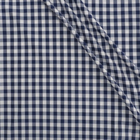 Navy vichy check base