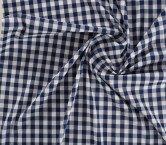 Navy vichy check base