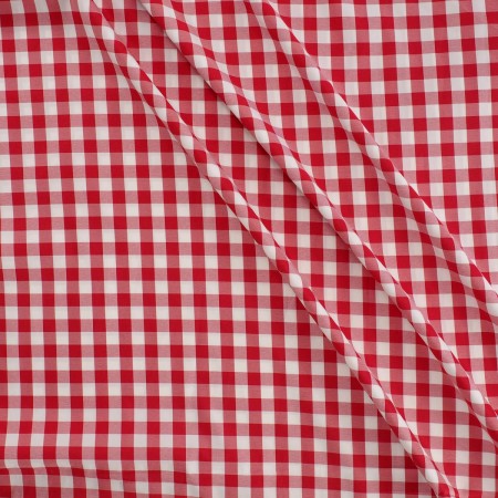 Base cuadro vichy rojo