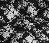 White black embroidered cotton voile