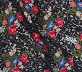 Multicolor embroirdered guipur