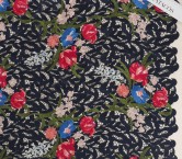 Multicolor embroirdered guipur