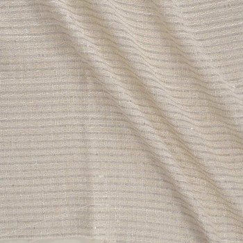 Tweed con lentejuelas beige