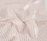 Pink gold tweed with sequins