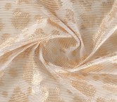 Pink jacquard flowers lamé