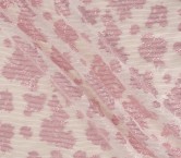 Pink jacquard flowers lamé