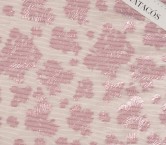 Pink jacquard flowers lamé
